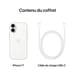 iPhone 17 (5G) 512 Go, Blanc