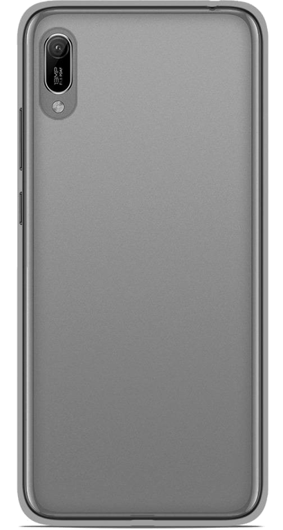 Coque silicone unie compatible Transparent Huawei Y6 2019