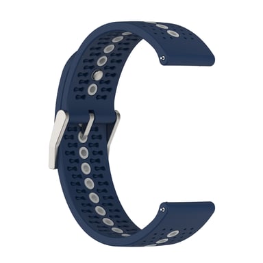 Cinturino colorato da 22 mm per orologio Suunto Race S Blue + Grey