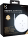 Base di ricarica wireless universale Qi (7,5W/10W), argento metallizzato