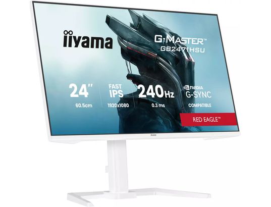GB2471HSU-W1 24  FHD IPS 240Hz/HAS WHITE - Neuf