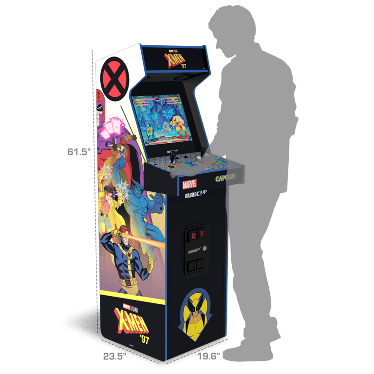 Machine récréative Arcade1Up X Men'97 Deluxe Edition 8 jeux 17 pouces - vue 3