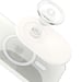 PopSockets Soporte PopGrip MagSafe Retráctil para iPhone, Soporte Magnético y Selfie Blanco