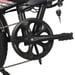 Bicicleta eléctrica plegable Univercycle B1, batería extraíble de 48 V y 13 Ah, 7 velocidades - marrón