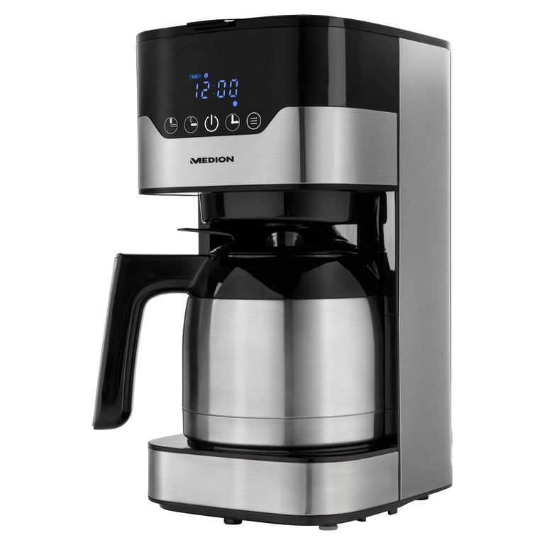 Cafetière filtre programmable avec carafe MEDION MD 18458 isotherme 1 2 - vue 4