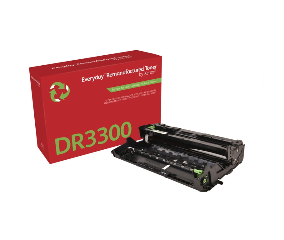 Xerox Everyday Cartouche de toner 30 000 pages compatible Brother DR3300 pour Brother DCP 8110 HL 5440 HL 5450 HL 5470 HL 6180 MFC 8710 MFC 8950 - vue 2