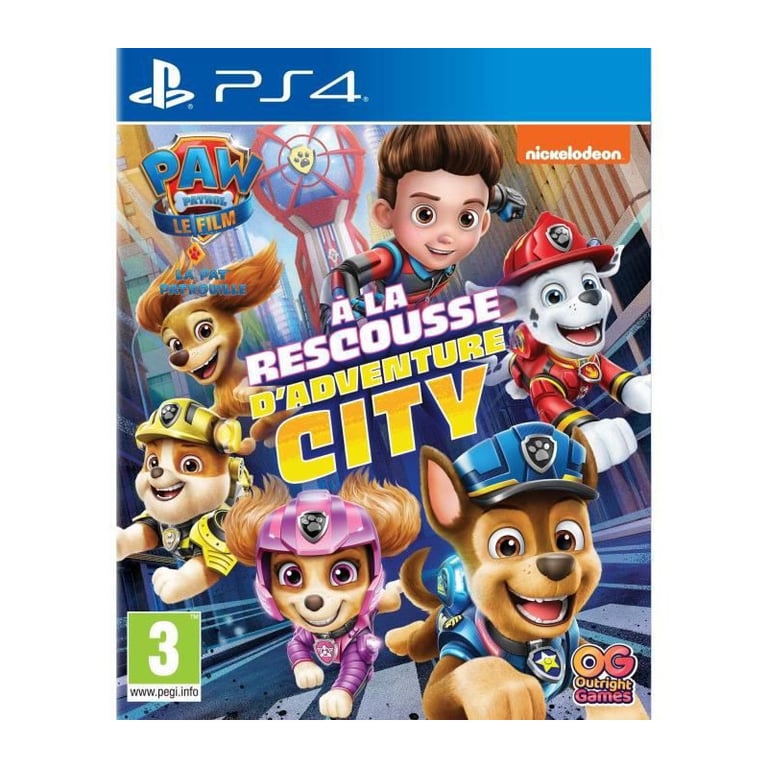 Paw Patrol La Pat' Patrouille : À la rescousse d'Adventure City Jeu PS4 - vue 8