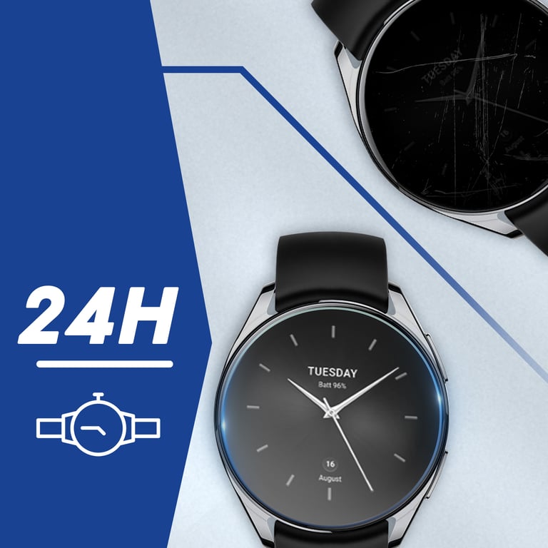 Lot 3 Films Écran Xiaomi Watch S2 42mm Incassable Auto régénérant 3mk Arc Neuf - vue 2