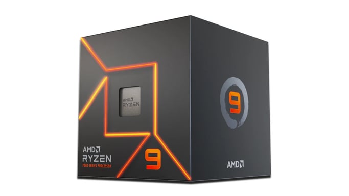 AMD Ryzen 9 7900 CAJA
