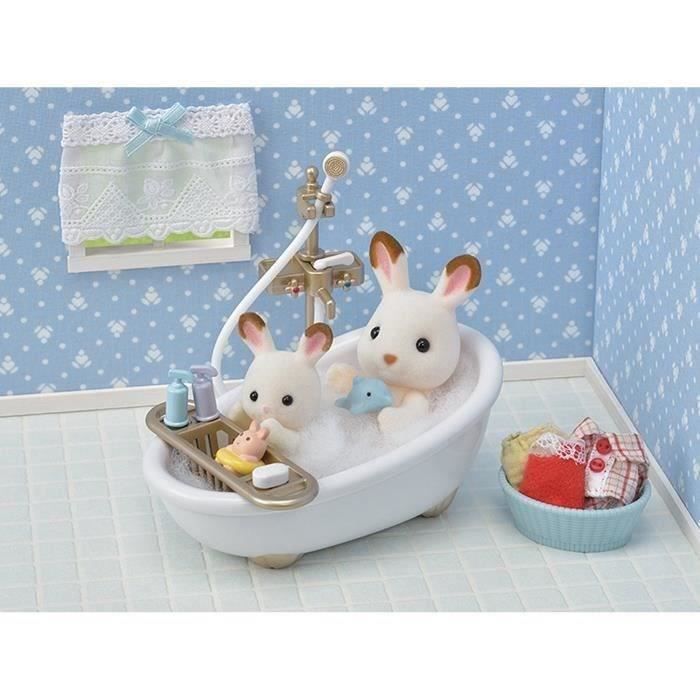 Sylvanian Family 5286 : Le set de salle de bains Epoch d'enfance - vue 2