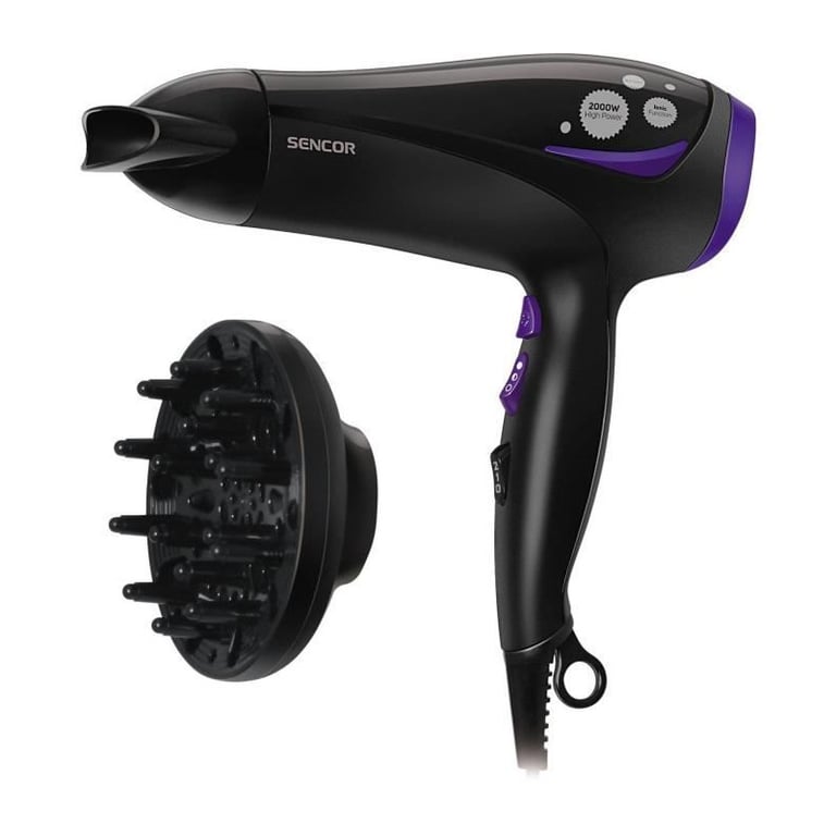 Sèche cheveux ionique SENCOR SHD 108VT 2 vitesses - vue 2