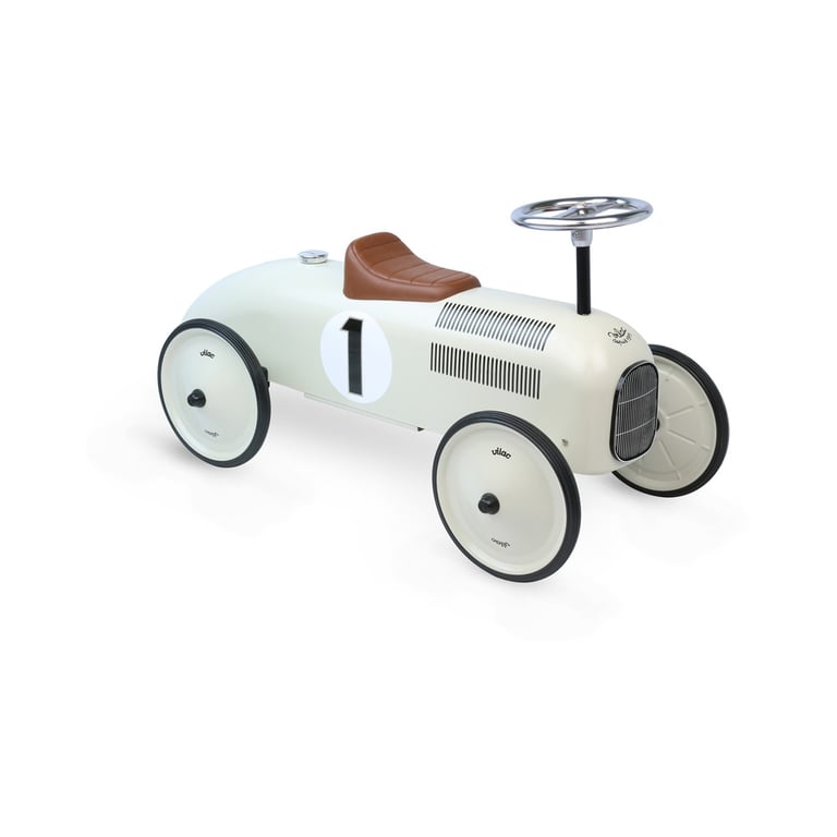 Vilac Voiture porteuse Vintage en métal Ciel Développe la motricité de votre enfant Véhicule en métal Jouet enfant A partir de 1124