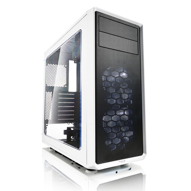 FRACTAL DESIGN BOITIER PC Focus G Moyen Tour Verre trempé Format ATX FD CA FOCUS BK W - vue 3