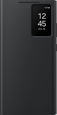 Etui Folio Clear View Cover Noir pour Samsung G S24 ULTRA Samsung