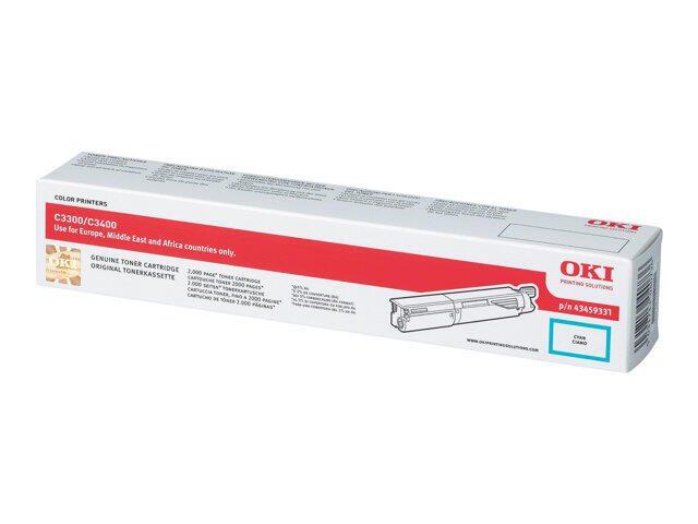 OKI Toner Cyan 43459331
