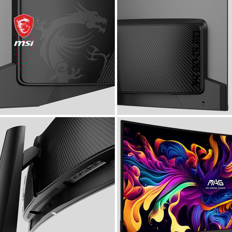 MSI MAG 341CQPDE QD OLED écran plat de PC 86 4 cm 34 3440 x 1440 pixels UltraWide Quad HD Neuf - vue 2