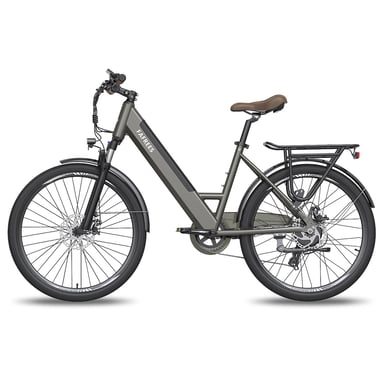 FAFREES F26 Pro 14.5AH Bicicleta Eléctrica - Motor 250W Batería 36V14.5AH Autonomía 110KM Freno de Disco Mecánico - Gris