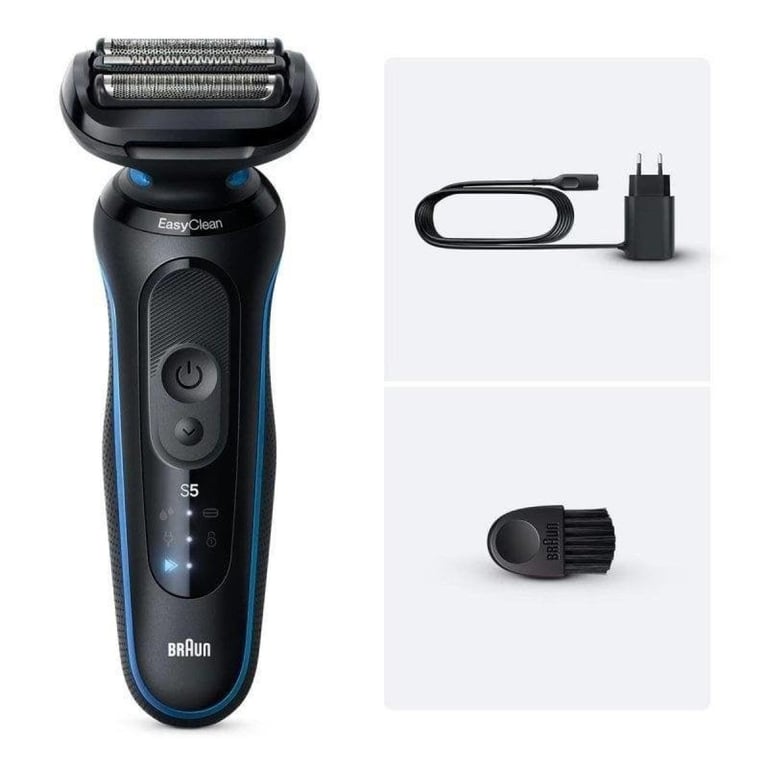 Rasoir Électrique Braun Series 5 52-B1000s – 3 Lames, 50 min Autonomie - vue 3