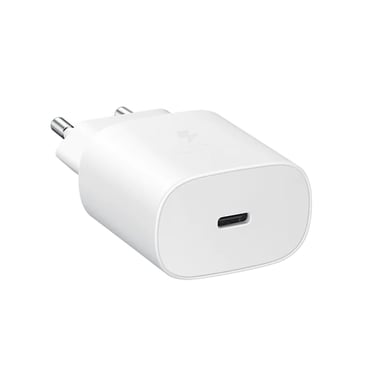 CARGADOR RÁPIDO 25W Puerto USB Tipo-C - COLOR: Blanco Sin cable. SAMSUNG EP-TA800NWEGEU