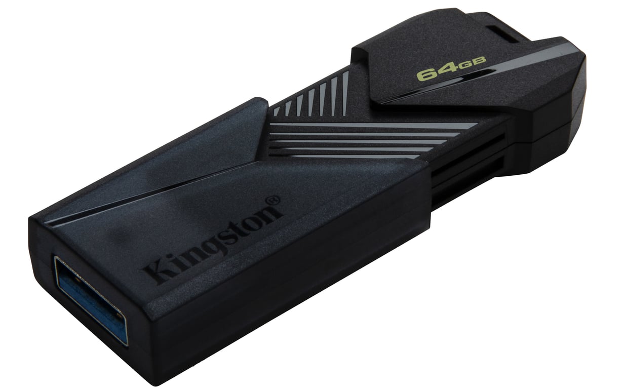 Kingston Technology DataTraveler 64GB Portable USB 3.2 Gen 1 Exodia Onyx - Neuf