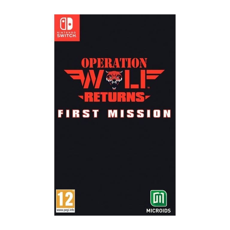 Operation Wolf Returns : First Mission Jeu Switch - Neuf