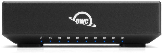 OWC ThunderBlade X8 Caja externa para unidad de estado sólido (SSD) Negro M.2