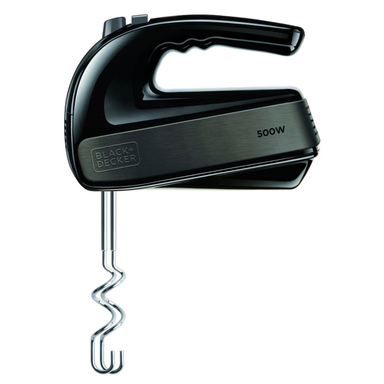 Batteur Black & Decker BXMX500E – 500 W, 5 Vitesses + Turbo, Acier Inoxydable - vue 6