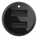 Belkin BoostCharge Smartphone Noir Allume-cigare Auto