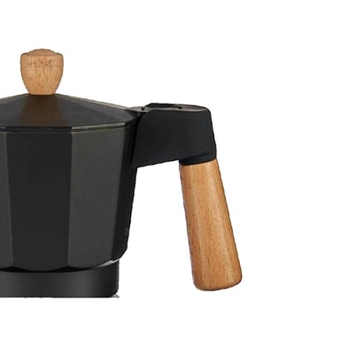 Caffettiera Italiana BigBuy 300 ml Nera e Marrone