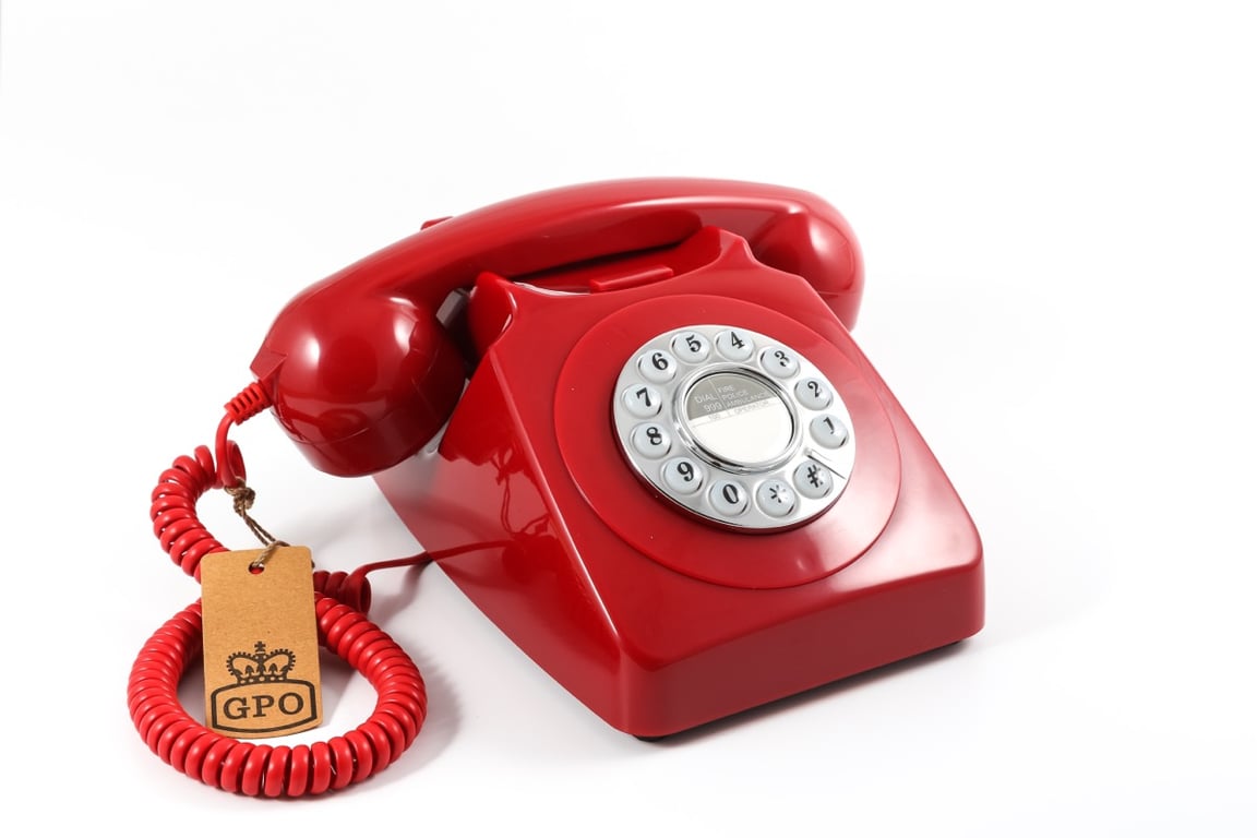 Téléphone Fixe Rétro GPO 746 - Bouton Poussoir - vue 5