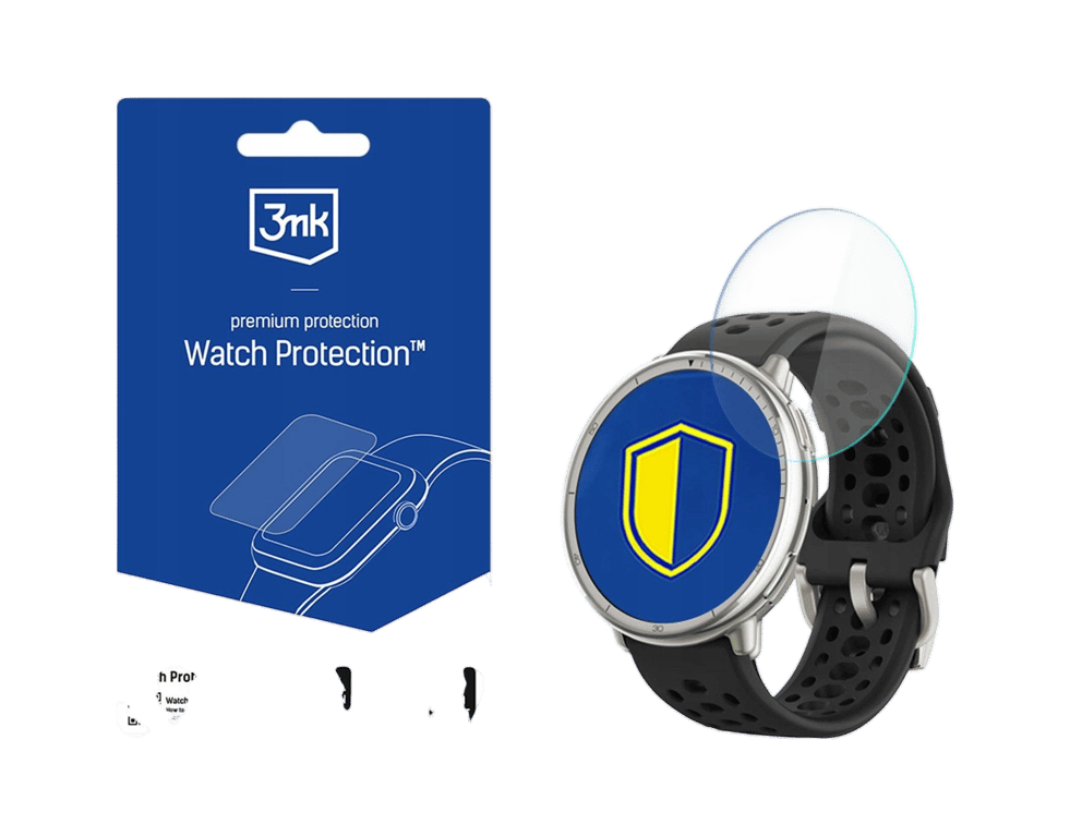 Protection écran 3MK pour montre Amazfit Active 2 0.2mm non spécifié Neuf