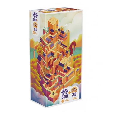 Puzzle Mazmorra Misteriosa - Castillo de 500 piezas para aventuras épicas