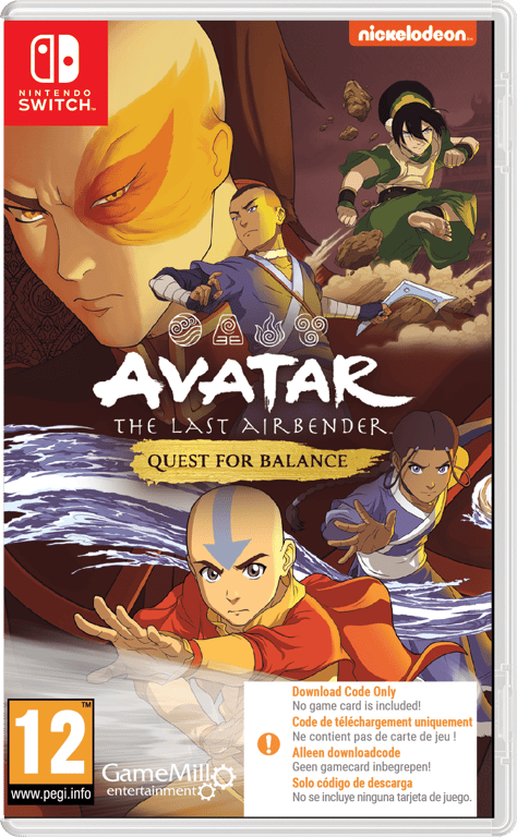 Avatar The Last Airbender : Quest for Balance (Code in a Box) (SWITCH)