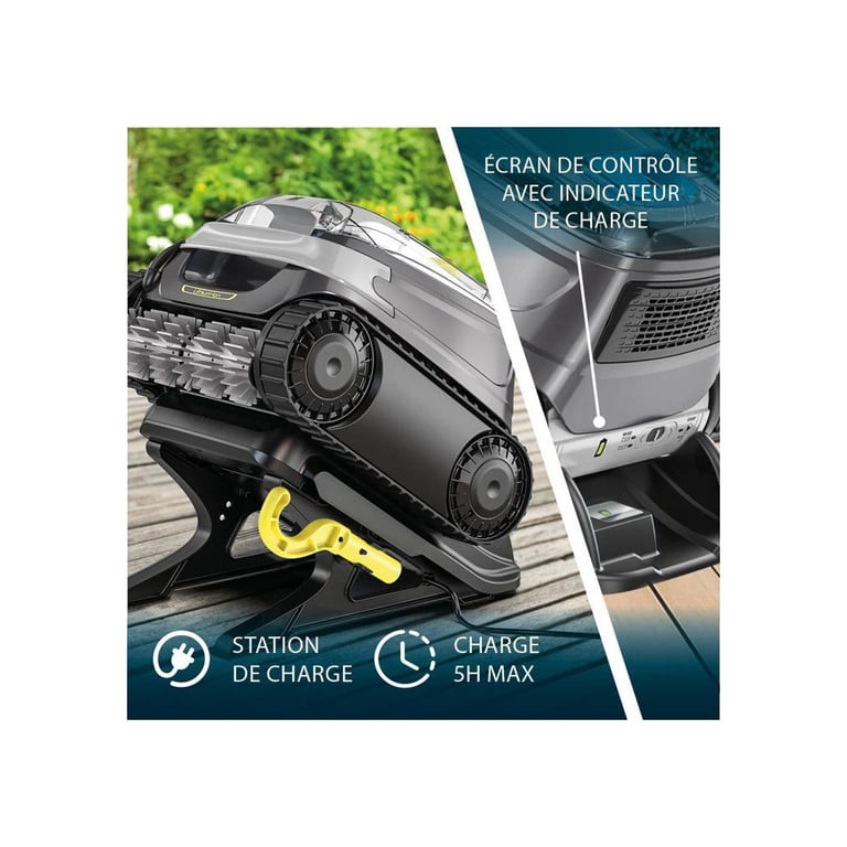 Robot de piscine sans fil Zodiac OCNX Li 5220 IQ .32 x H.30 cm - vue 3