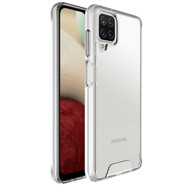 Accezz Coque Xtreme Impact pour Samsung Galaxy A12 - Transparent