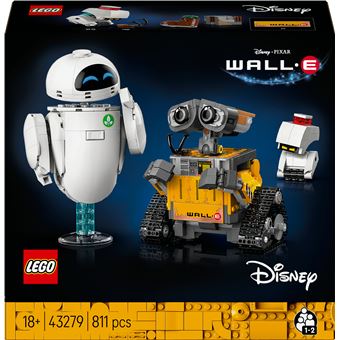 LEGO Disney Pixar 43279 Wall-E ed Eve