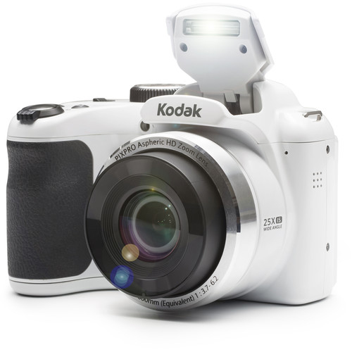 Kodak Astro Zoom PIXPRO AZ252 16.2 Megapixel Bridge Camera - White - 3