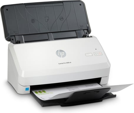 HP Scanjet Pro 3000 s4 Escáner alimentado con hojas 600 x 600 DPI A4 Negro, Blanco
