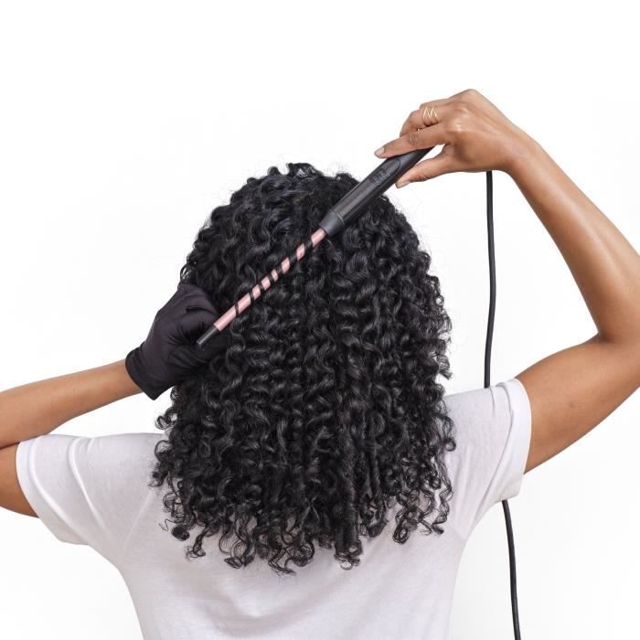 Boucleur Manuel Rose Quartz Tight Curls Wand - Neuf