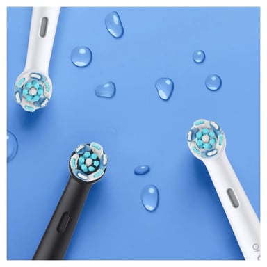 Oral-B iO Duo Adulte Brosse à dents vibrante Noir, Rose
