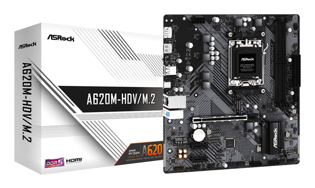 ASRock A620M HDV/ .2 - vue 2