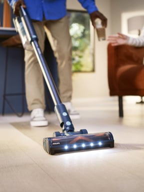 Philips 5000 series XC5041/01 aspiradora de pie y escoba eléctrica Aspiradora escoba Batería Seca y húmeda Ciclónico Sin bolsa Verde, Salvia