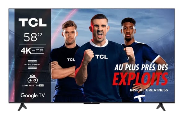 TCL V6B 58V6B TV 147,3 cm (58'') 4K Ultra HD Smart TV Wifi Titane