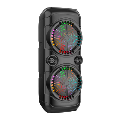 Enceinte lumineuse Bluetooth KARAOKE MAXISOUND Neuf - vue 2