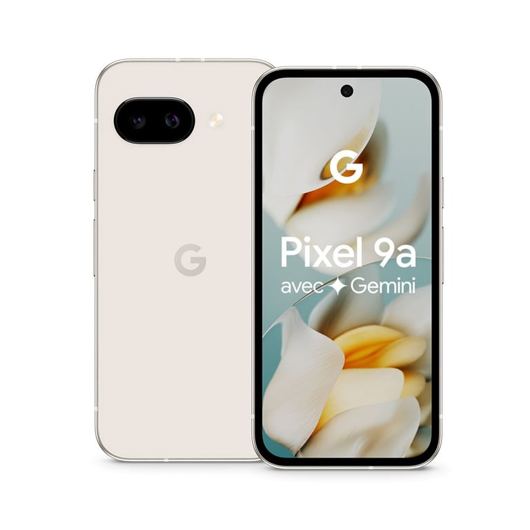 Pixel 9a (5G) 128 Go, Porcelaine - Neuf