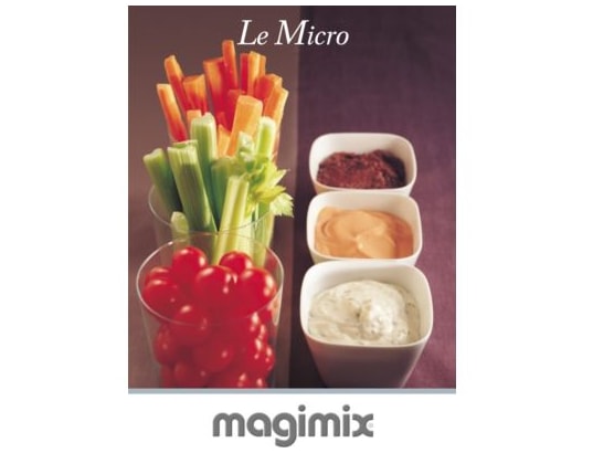 Mini Hachoir MAGIMIX 18114F – 290 W, Cuve 0,8 L, Fonction Pulse - vue 8