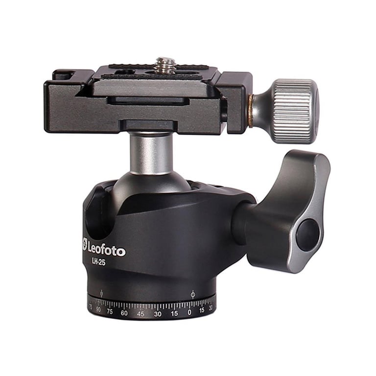LEOFOTO Rotule LH 25 + Release Plate PU 25 Neuf