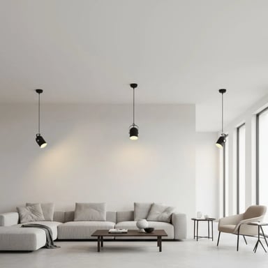 Suspension Nordique LED - Noir