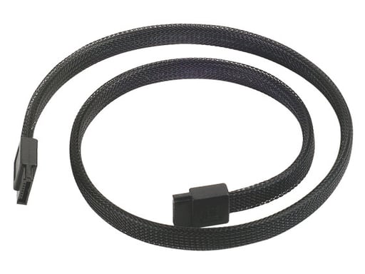 Silverstone CP07 cable de SATA 0,5 m Negro