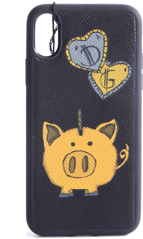 Dolce & Gabbana Coque Piggy Bank Pint iPhone X - XS Case